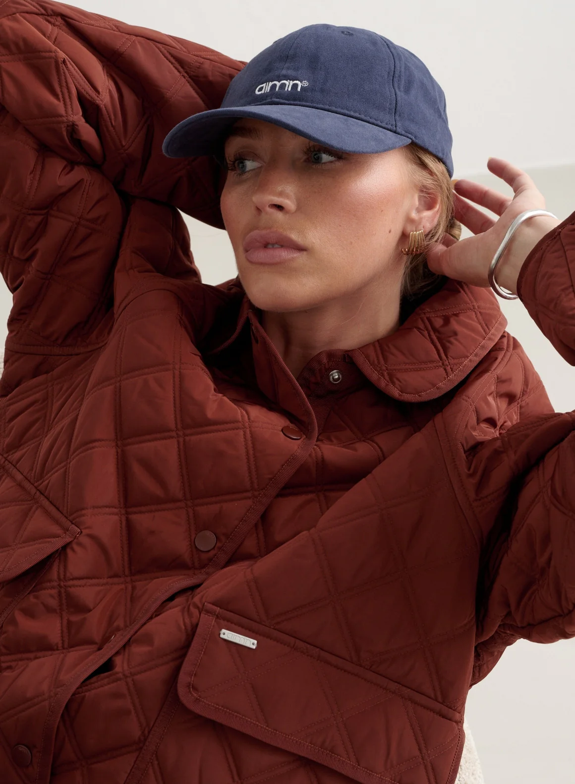 Navy Small Logo Cap - Image 5