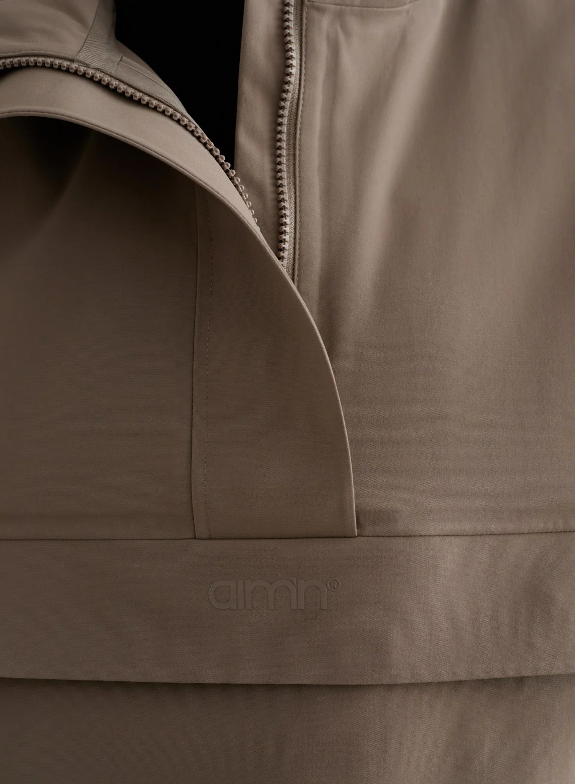 Nougat Cropped Waterproof Anorak - Image 5