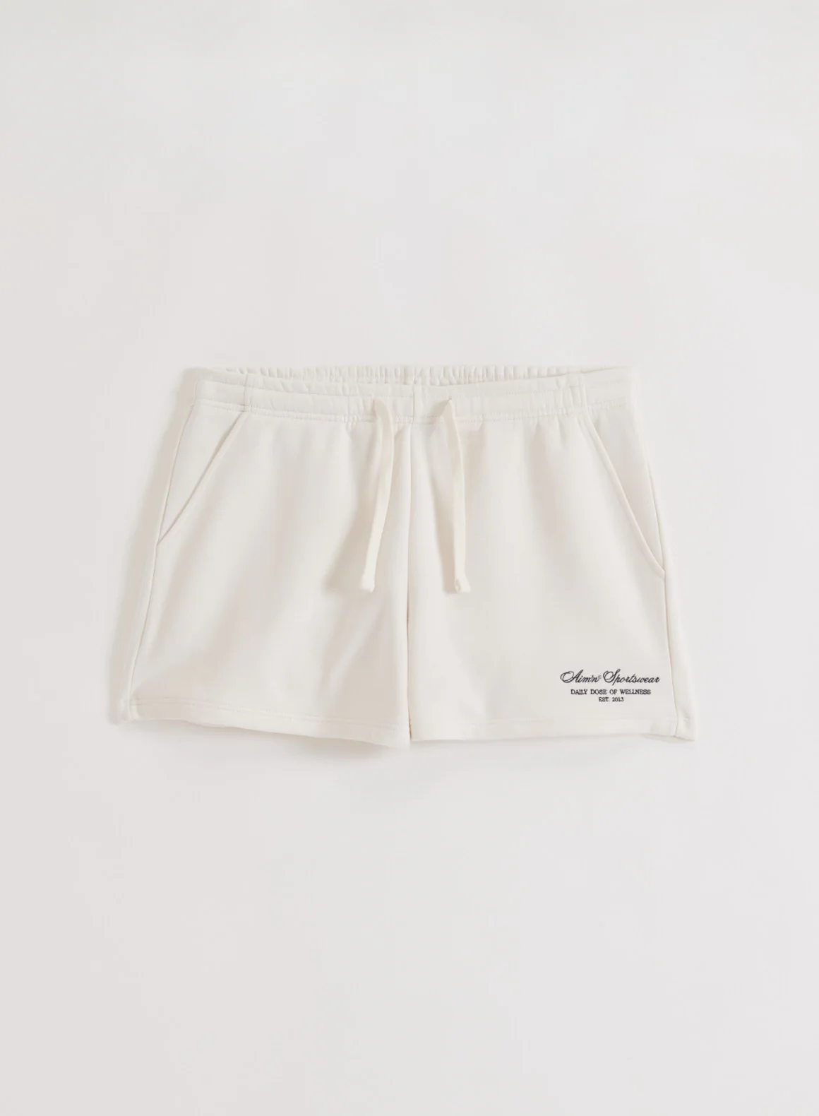 Off White Script Sweat Shorts - Image 6