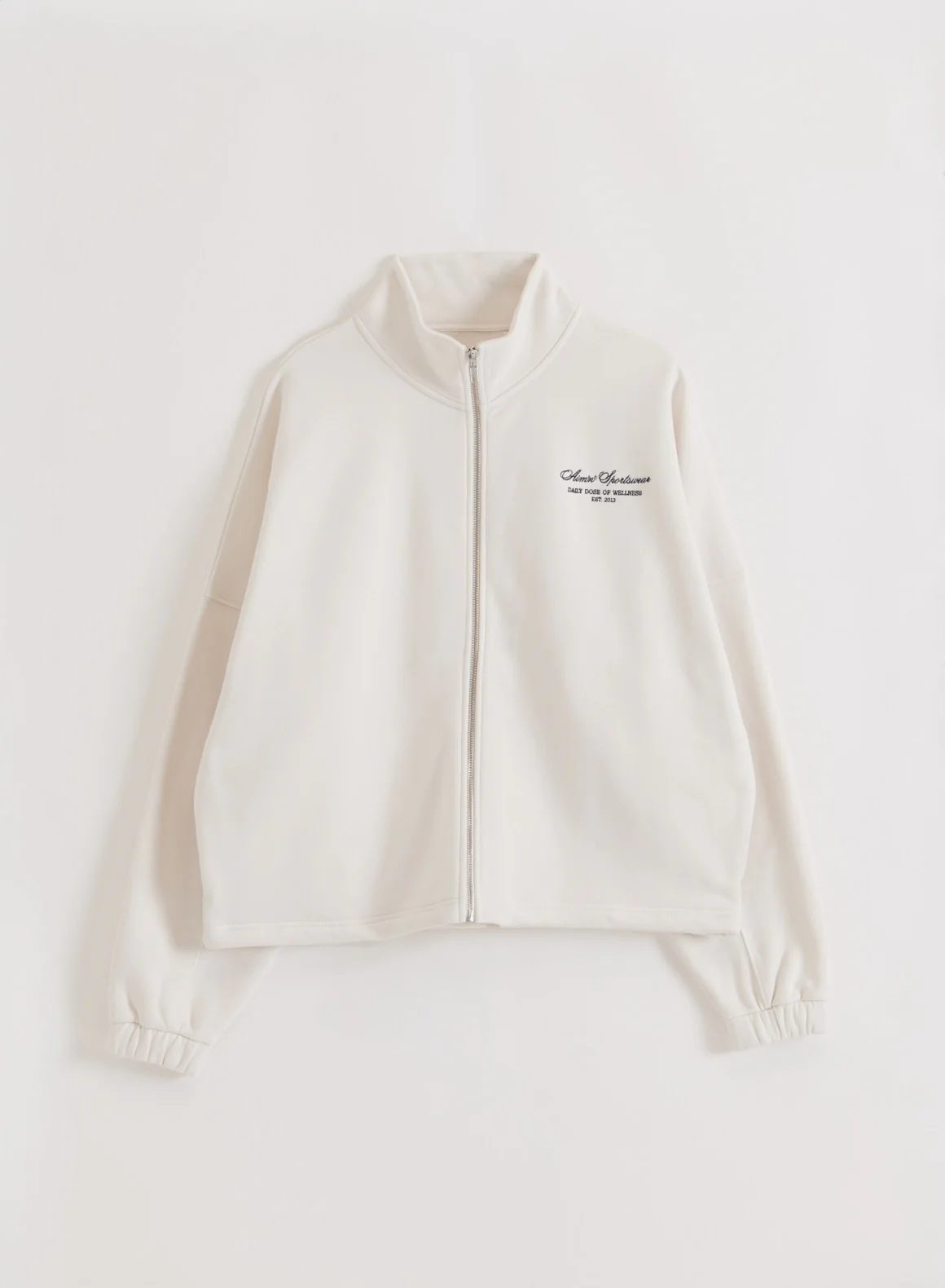 Off White Script Zip Jacket - Image 6