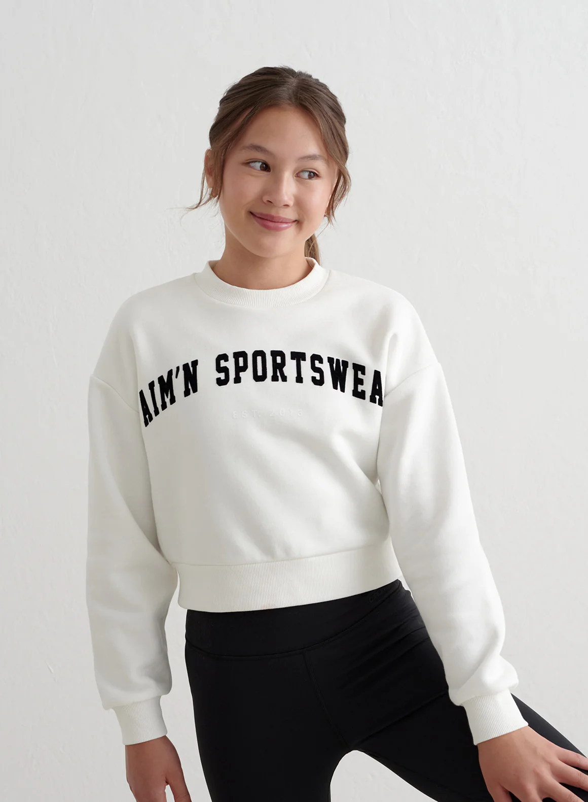 Off White Young Varsity Sweatshirt - Image 6