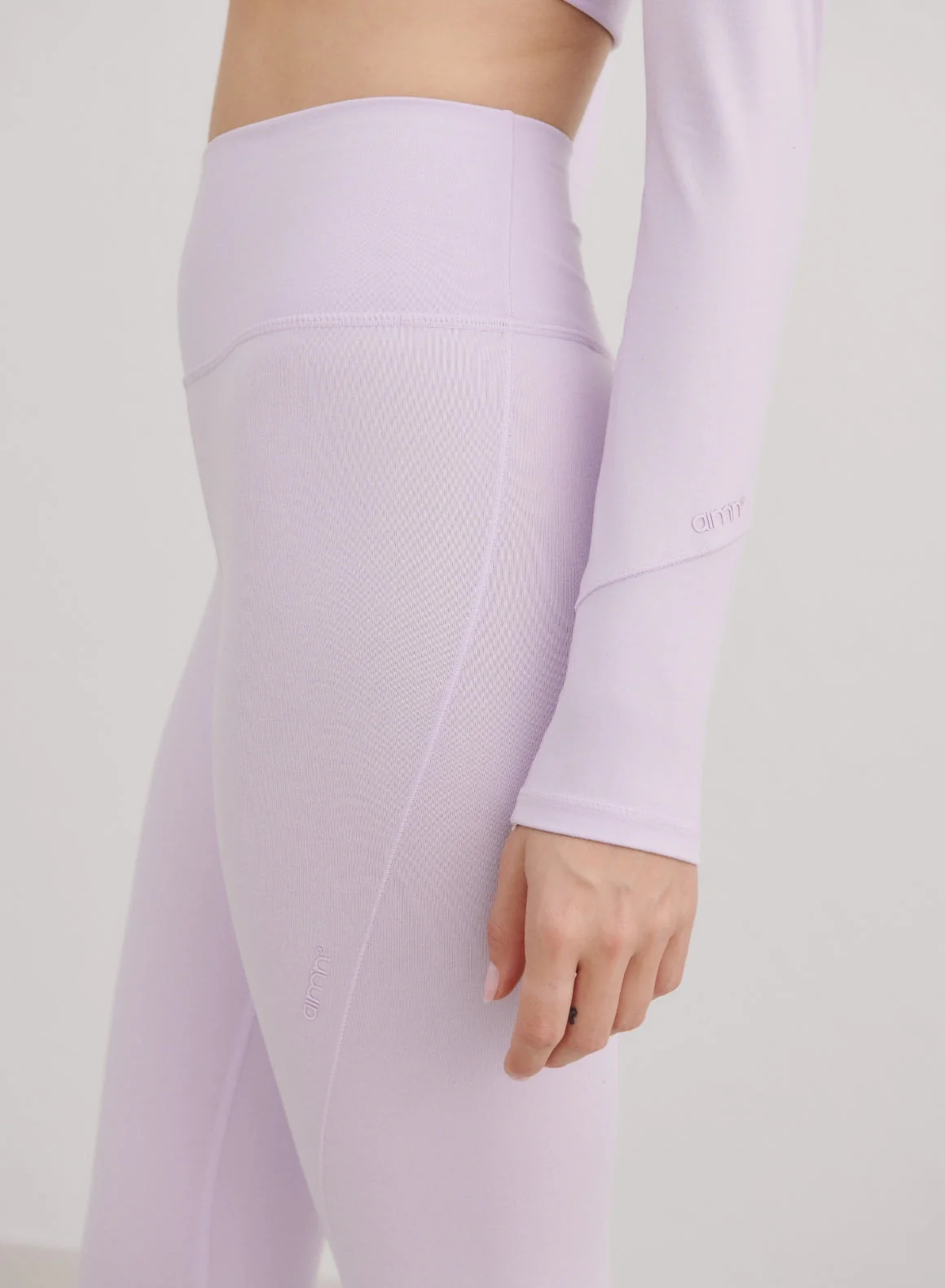 Pale Lavender Baselayer Leggings - Image 6