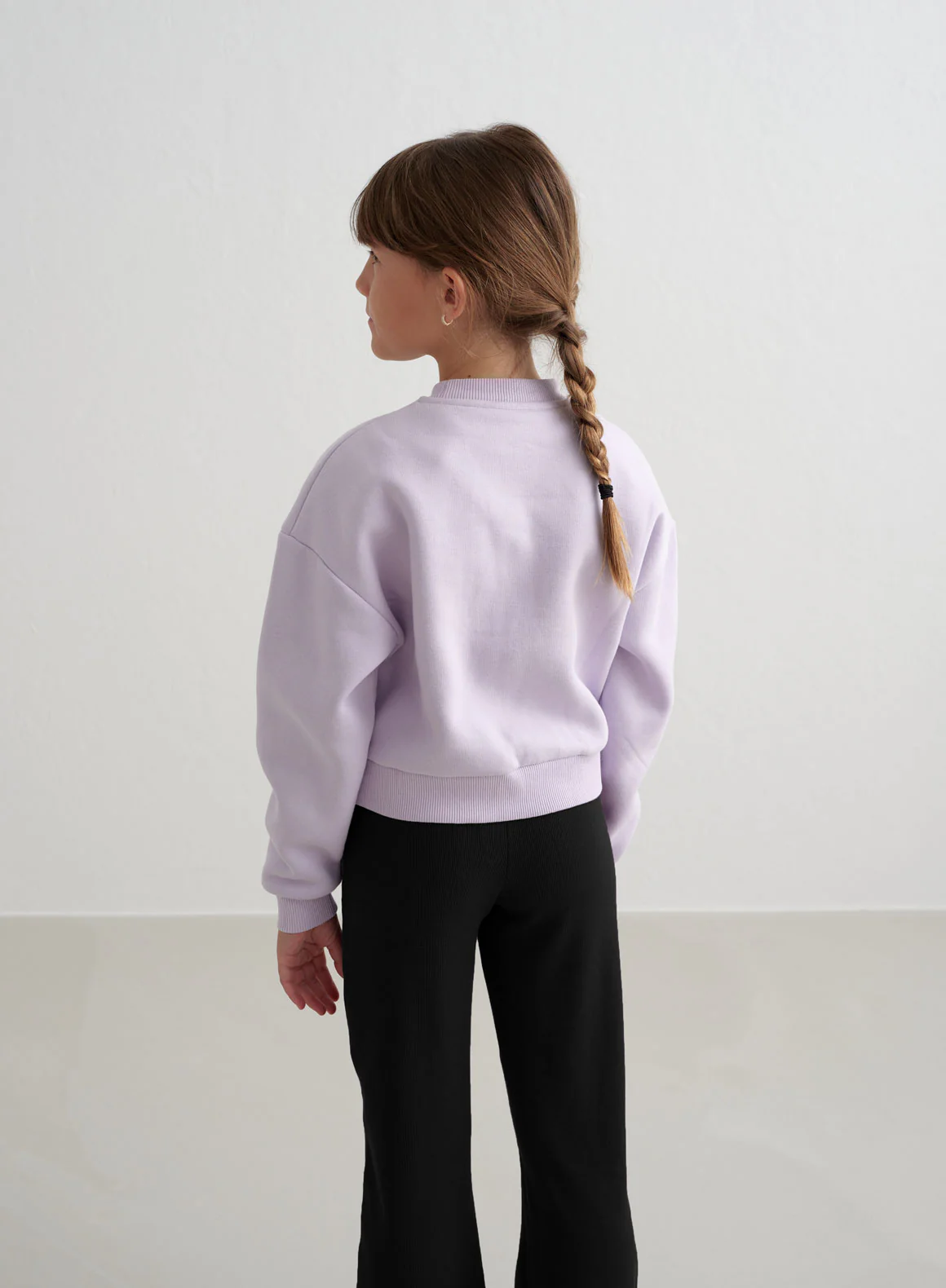 Pale Lavender Young Varsity Sweatshirt - Image 5