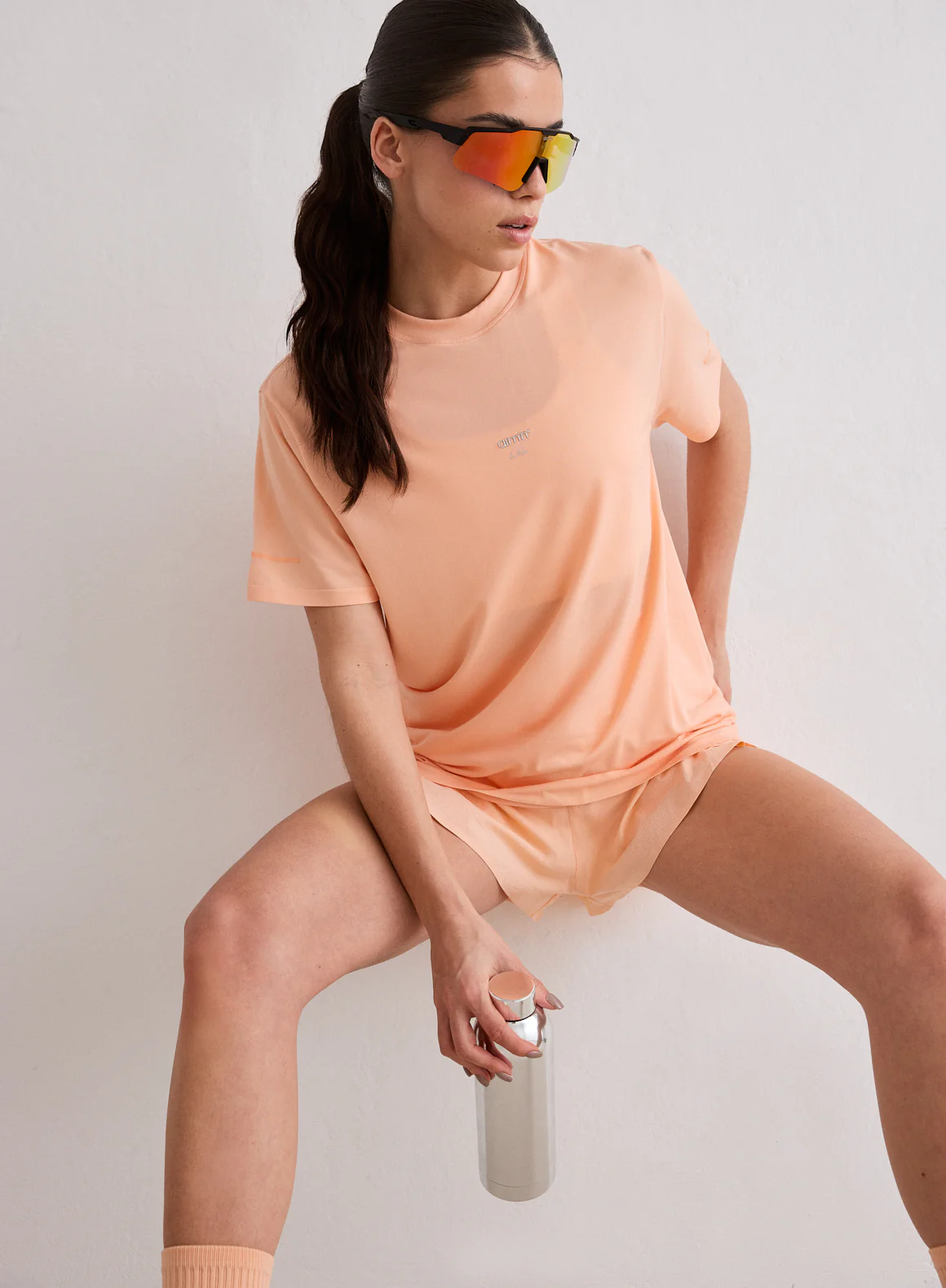 Peach Le Run Seamless Running T-shirt - Image 3
