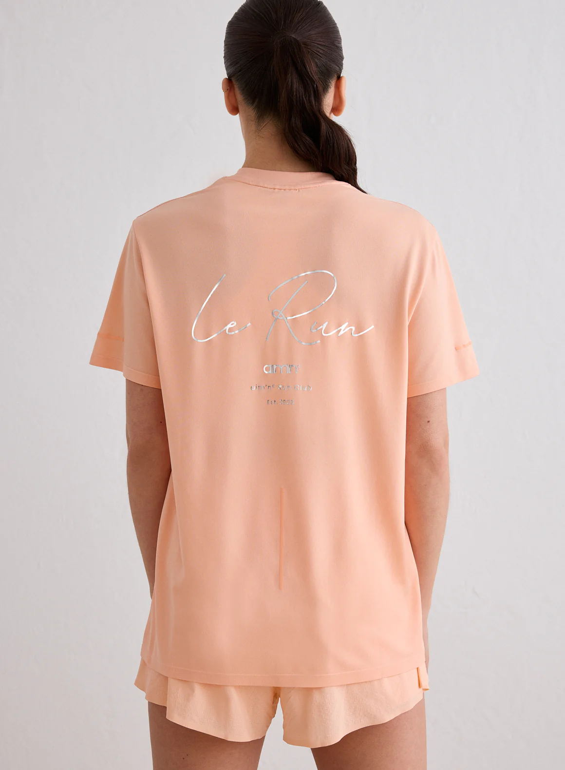 Peach Le Run Seamless Running T-shirt - Image 4