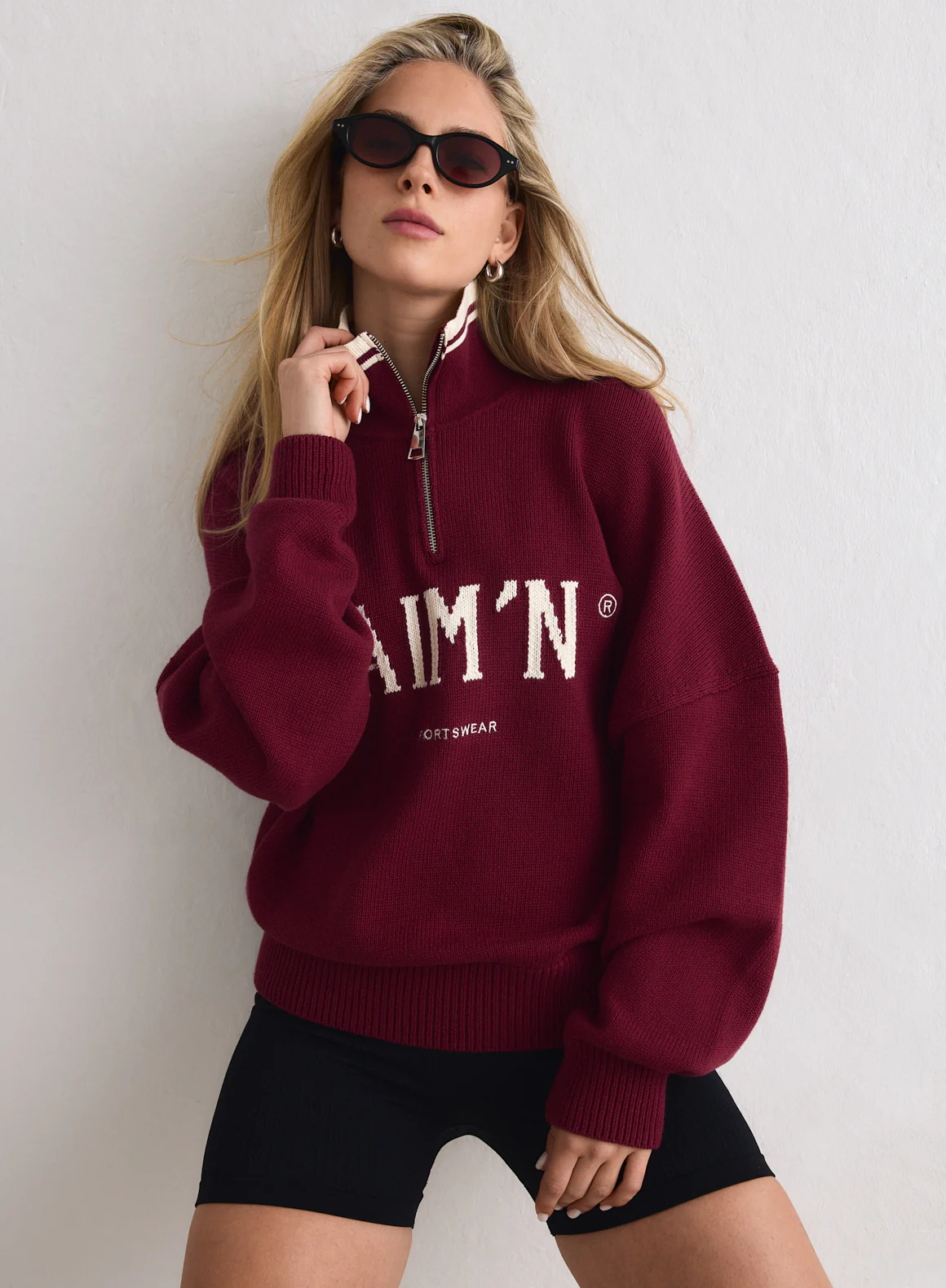 Ruby College Knitted Half Zip - Image 3