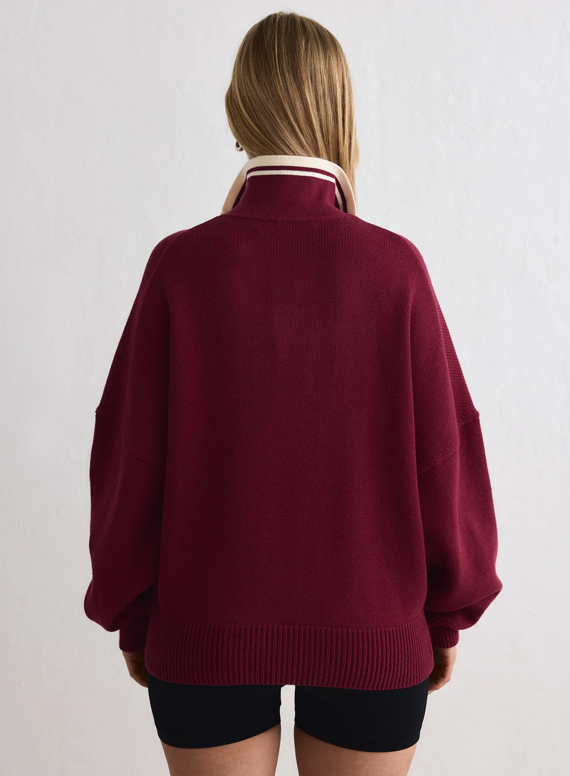 Ruby College Knitted Half Zip - Image 4