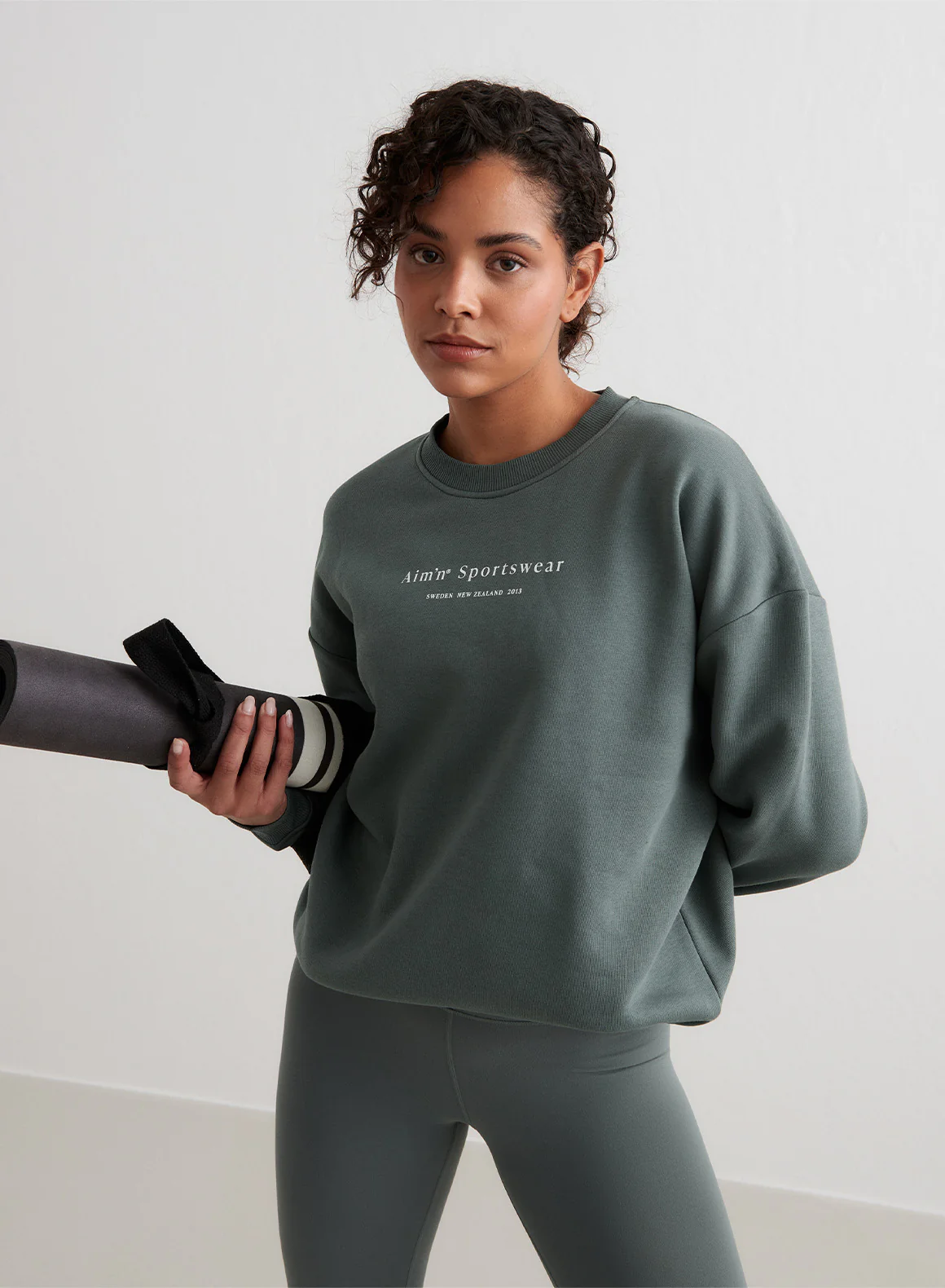 Sage Serif Sweatshirt - Image 2