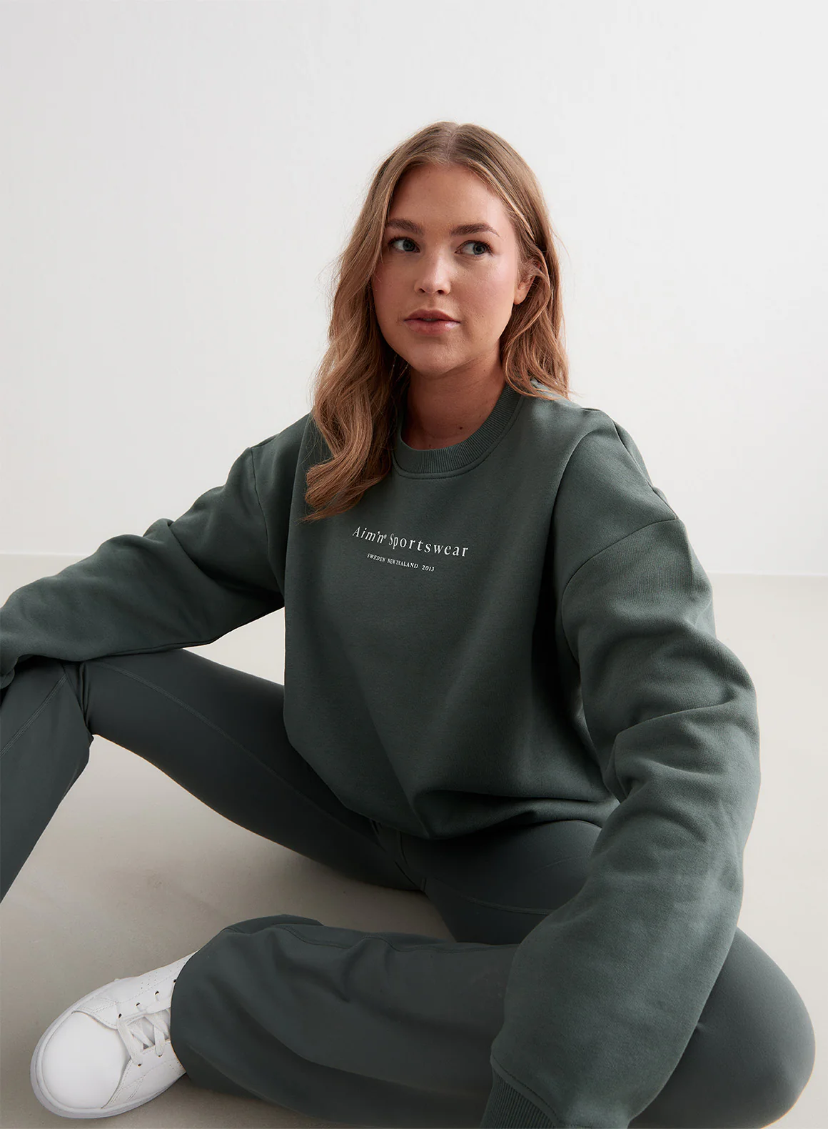 Sage Serif Sweatshirt - Image 3