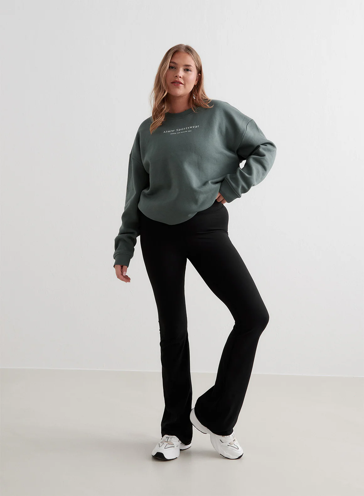 Sage Serif Sweatshirt - Image 4