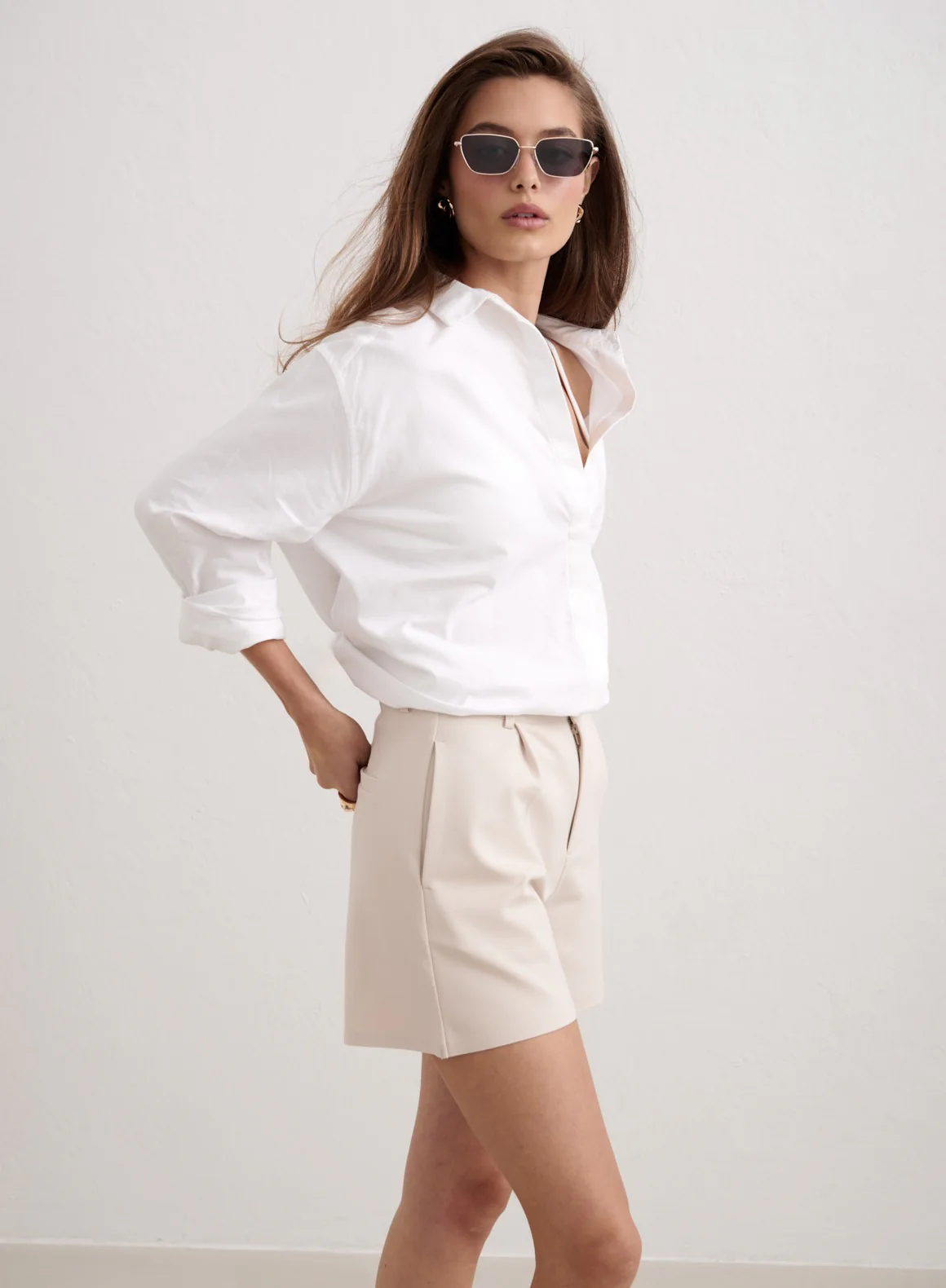Sand Luxe Bermuda Shorts - Image 3