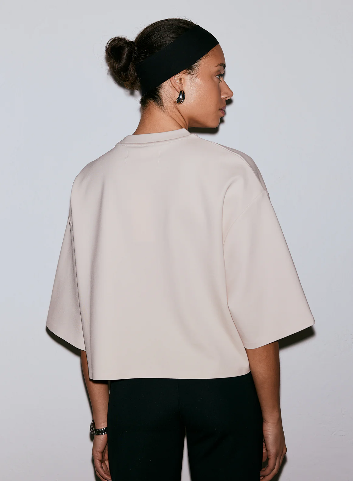 Sand Luxe Boxy Short Sleeve - Image 3