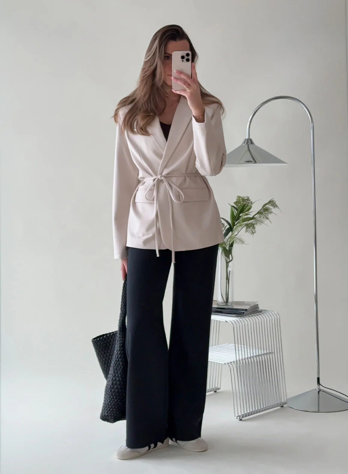 Sand Luxe Relaxed Blazer - Image 6