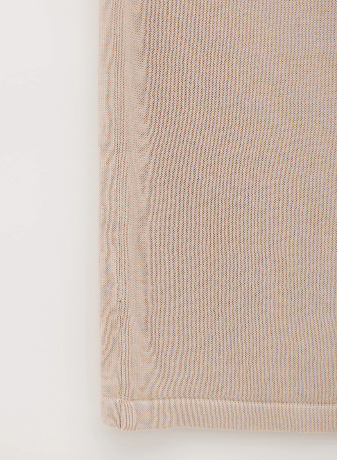 Sand Silk Knit Maxi Skirt - Image 7
