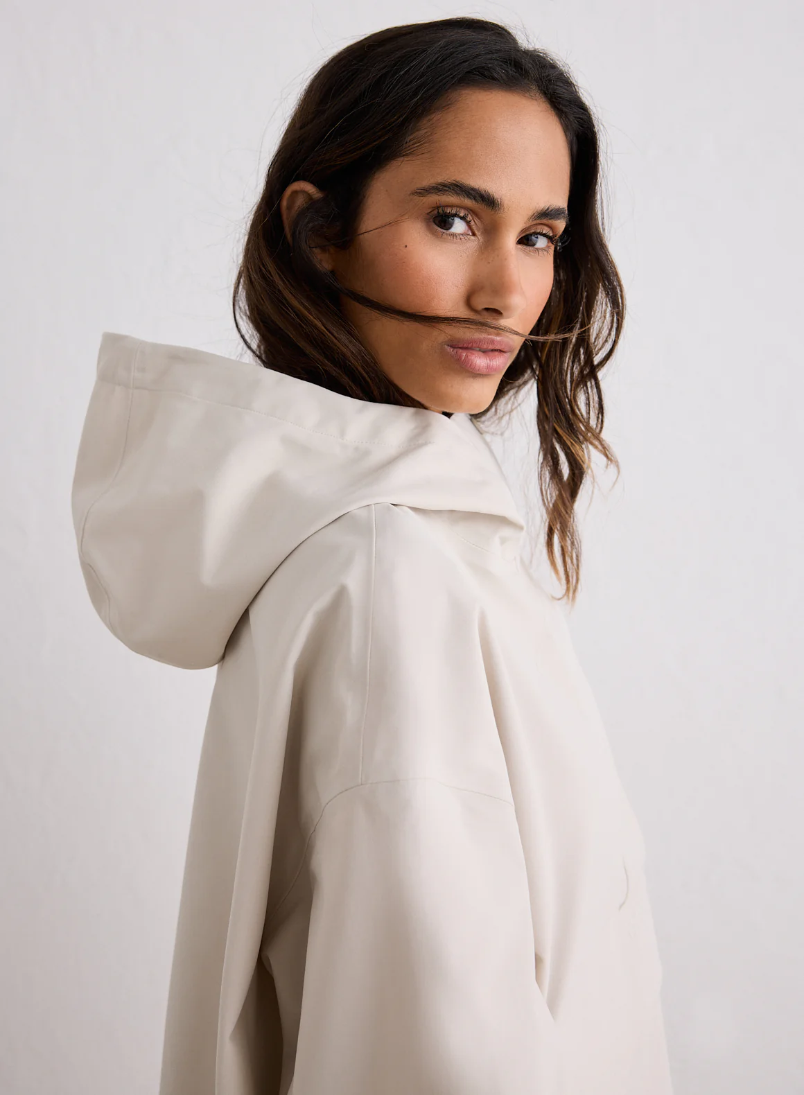 Sand Waterproof Oversized Anorak - Image 4