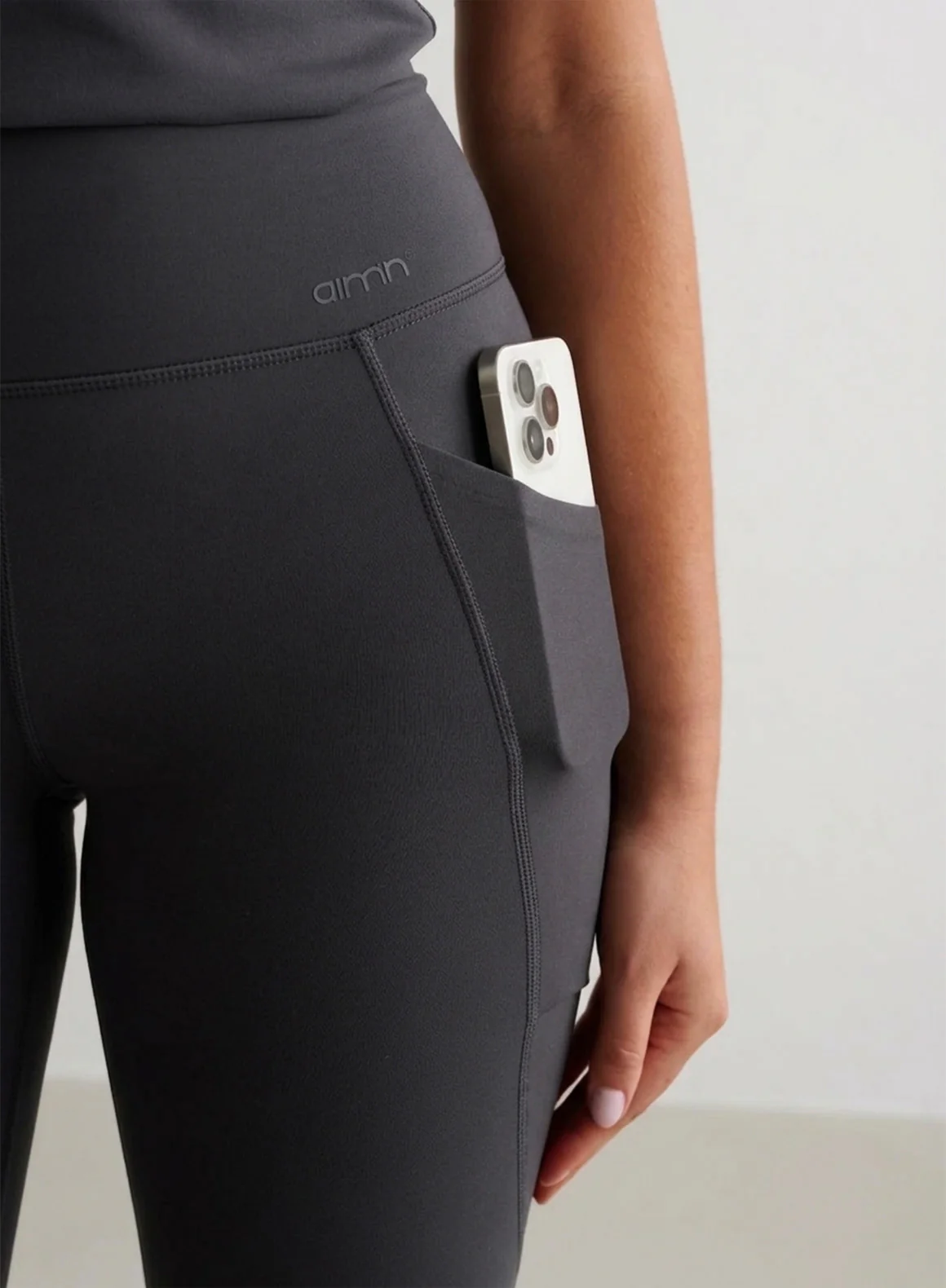 Shadow Grey Sense Pocket Tights - Image 5