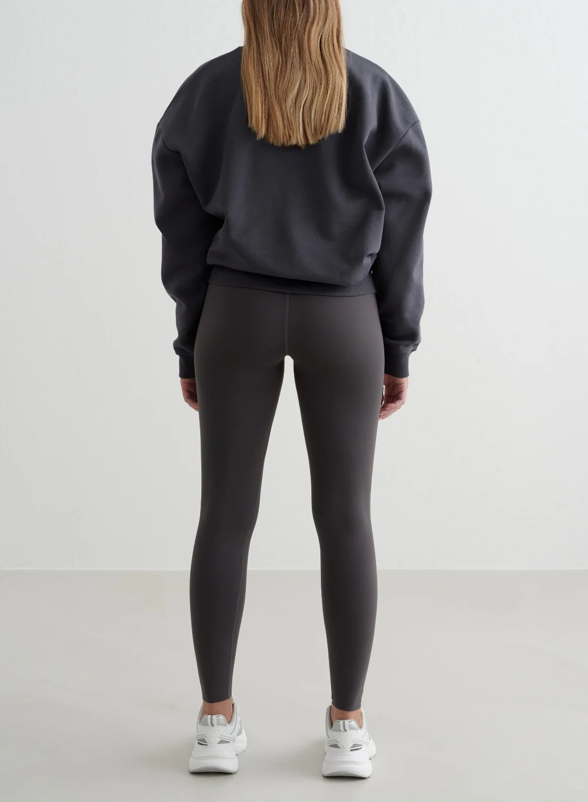 Shadow Grey Serif Sweatshirt - Image 4