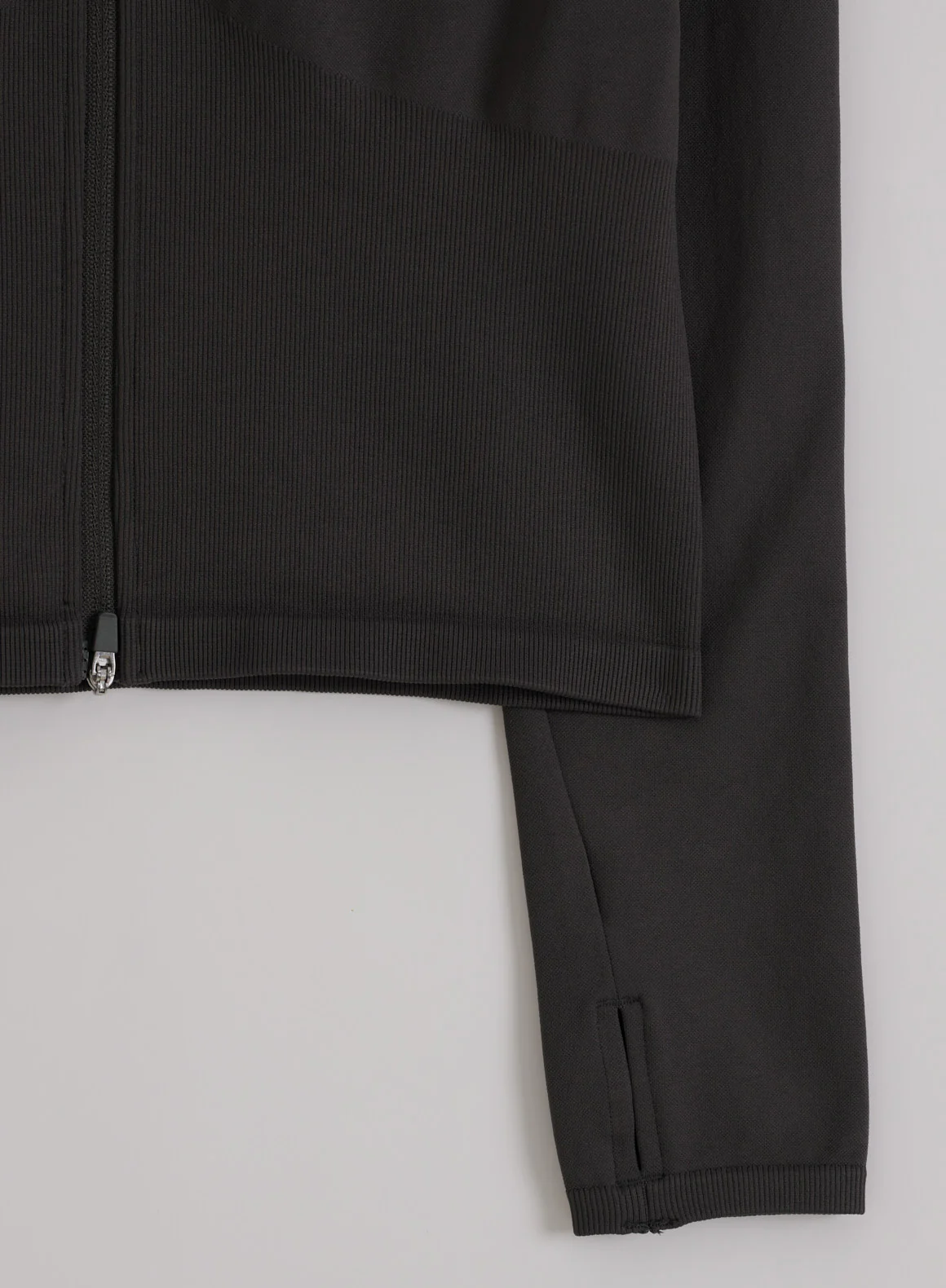 Shadow Grey Shape Seamless Zip Jacket - Image 8