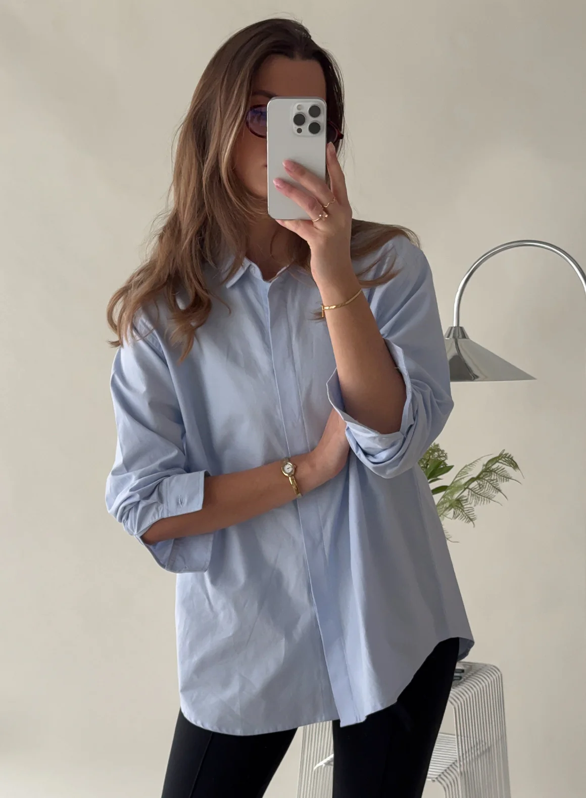 Blue Oxford Shirt - Image 4