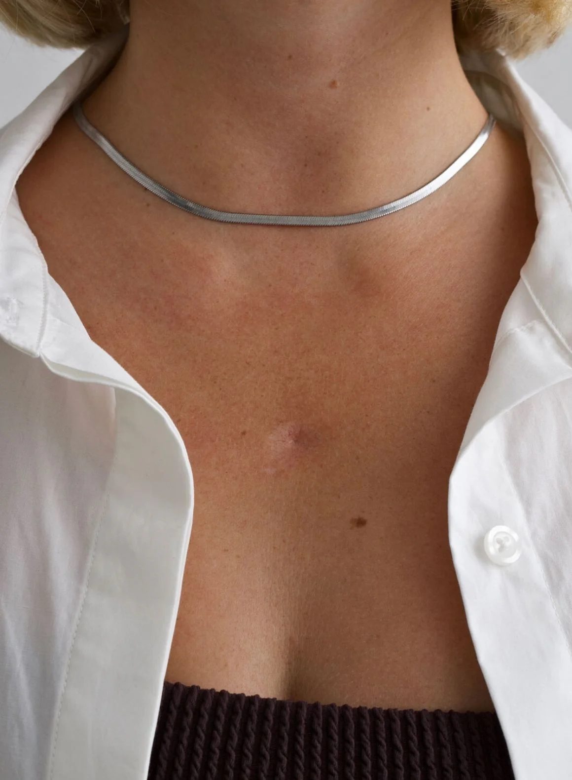 Silver Waterproof Necklace - Image 4