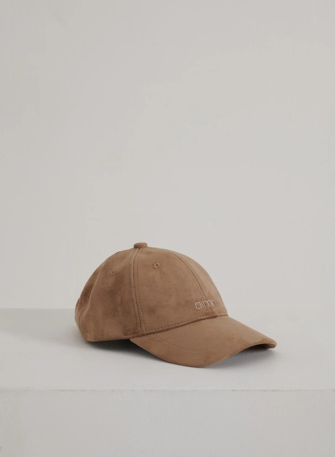 Small Logo Suede Cap - Image 4