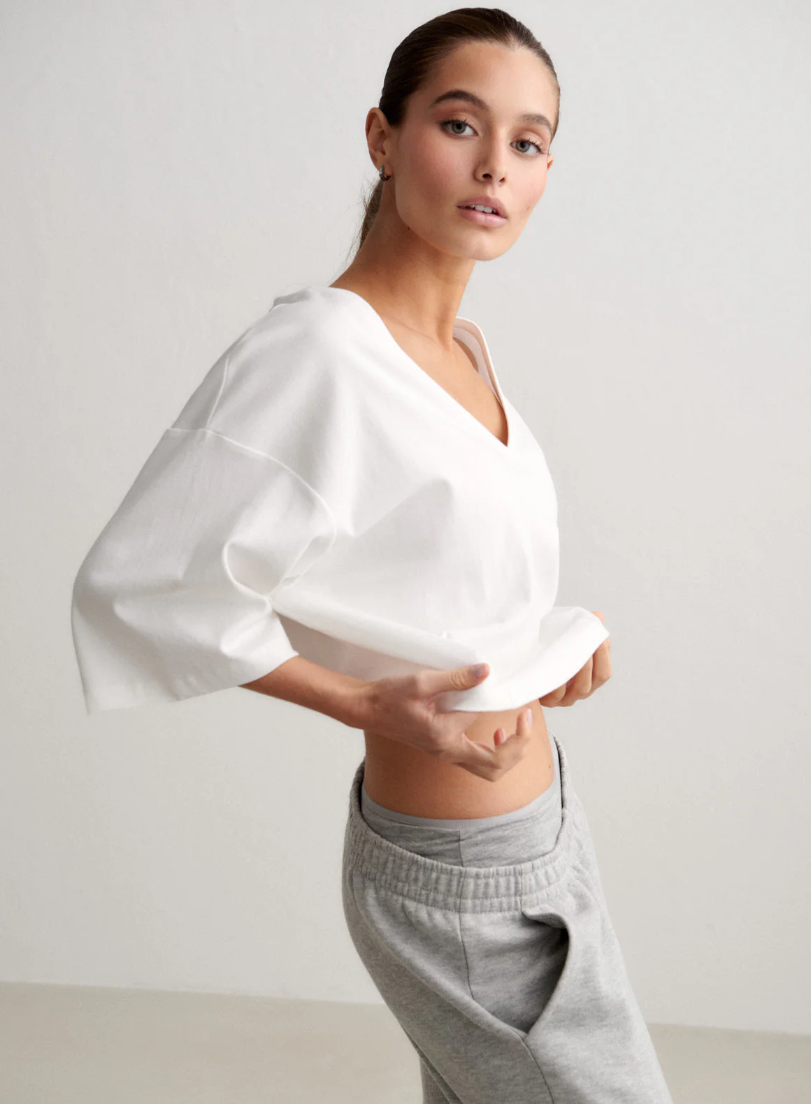 White Elevated T-shirt - Image 5