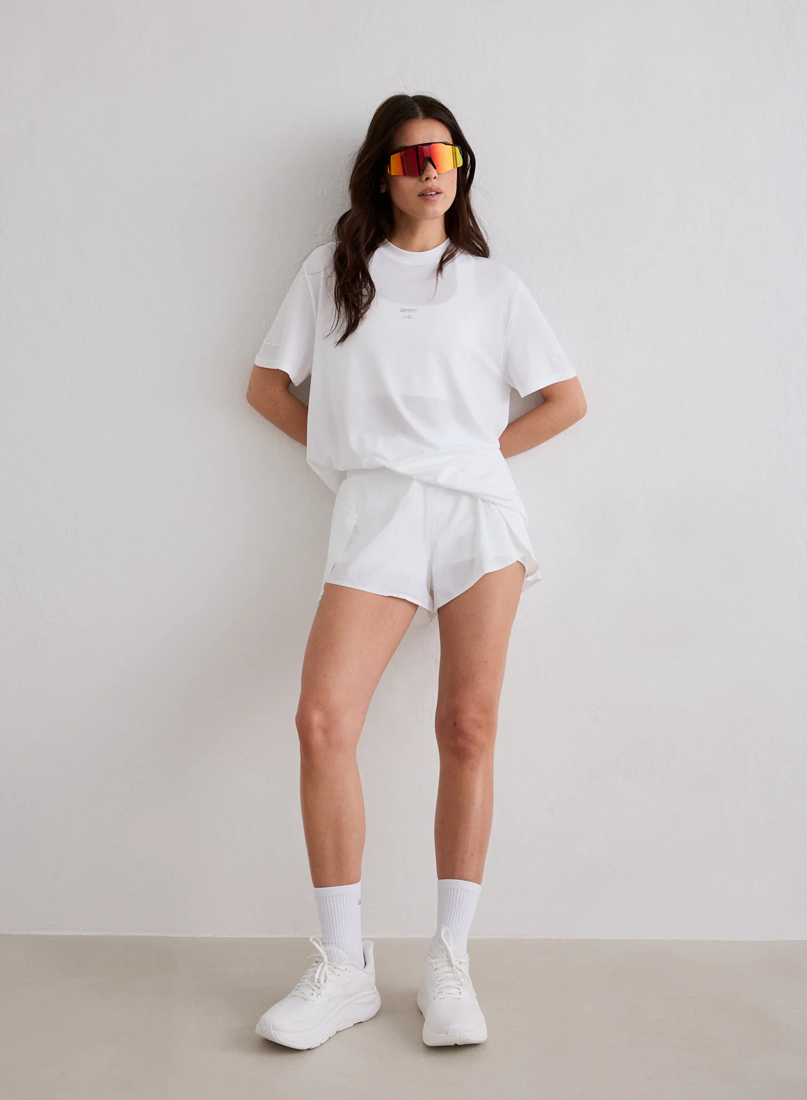 White Le Run Seamless Running T-shirt - Image 3
