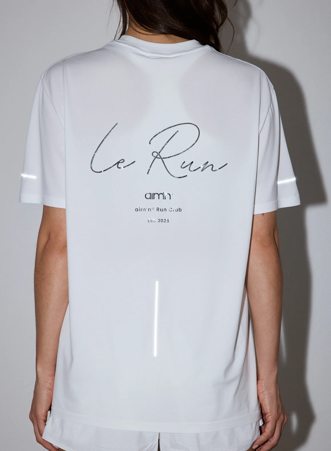 White Le Run Seamless Running T-shirt - Image 5