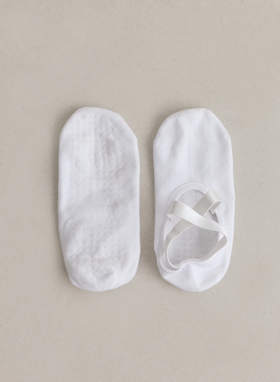 White Pilates Socks - Image 4