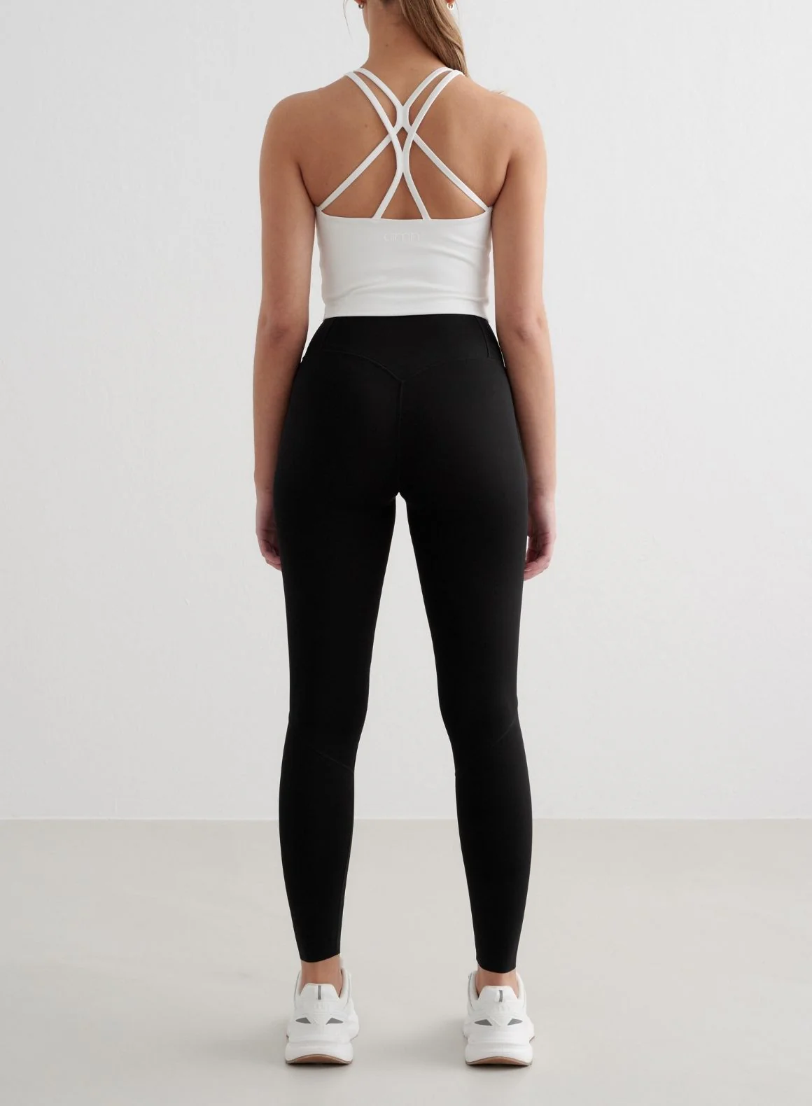 White Sculpting Strappy Bralette - Image 4
