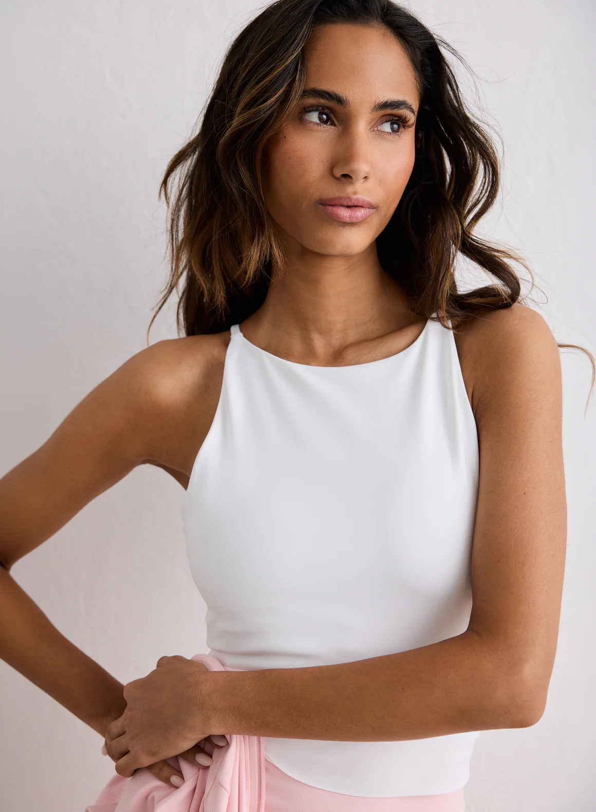 White Sense Halter Bralette - Image 5