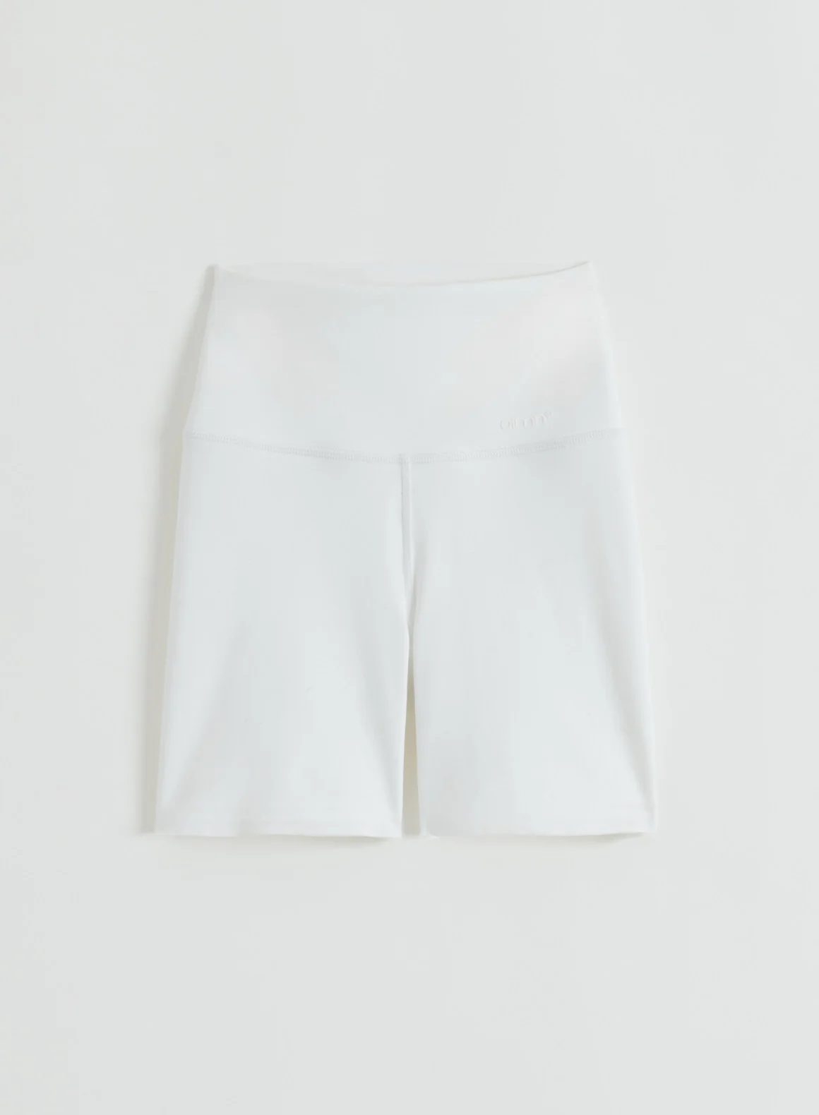 White Sense Midi Biker Shorts - Image 7
