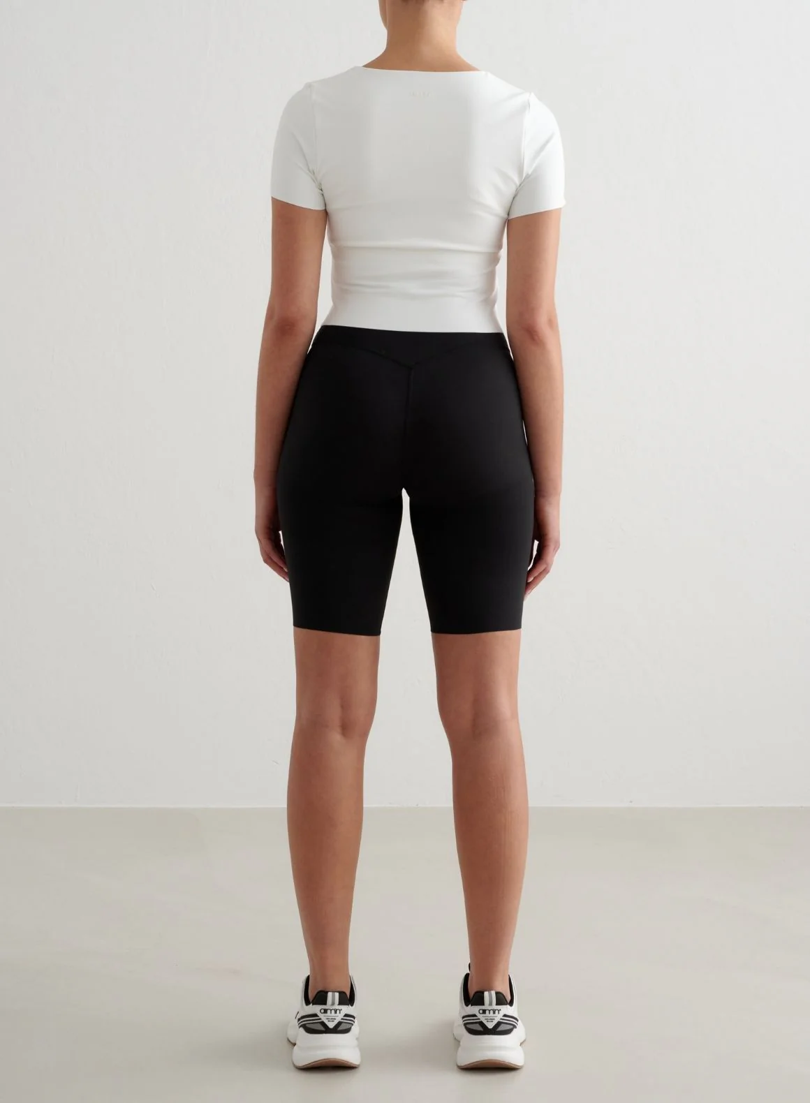White Sense Short Sleeve Bralette - Image 4