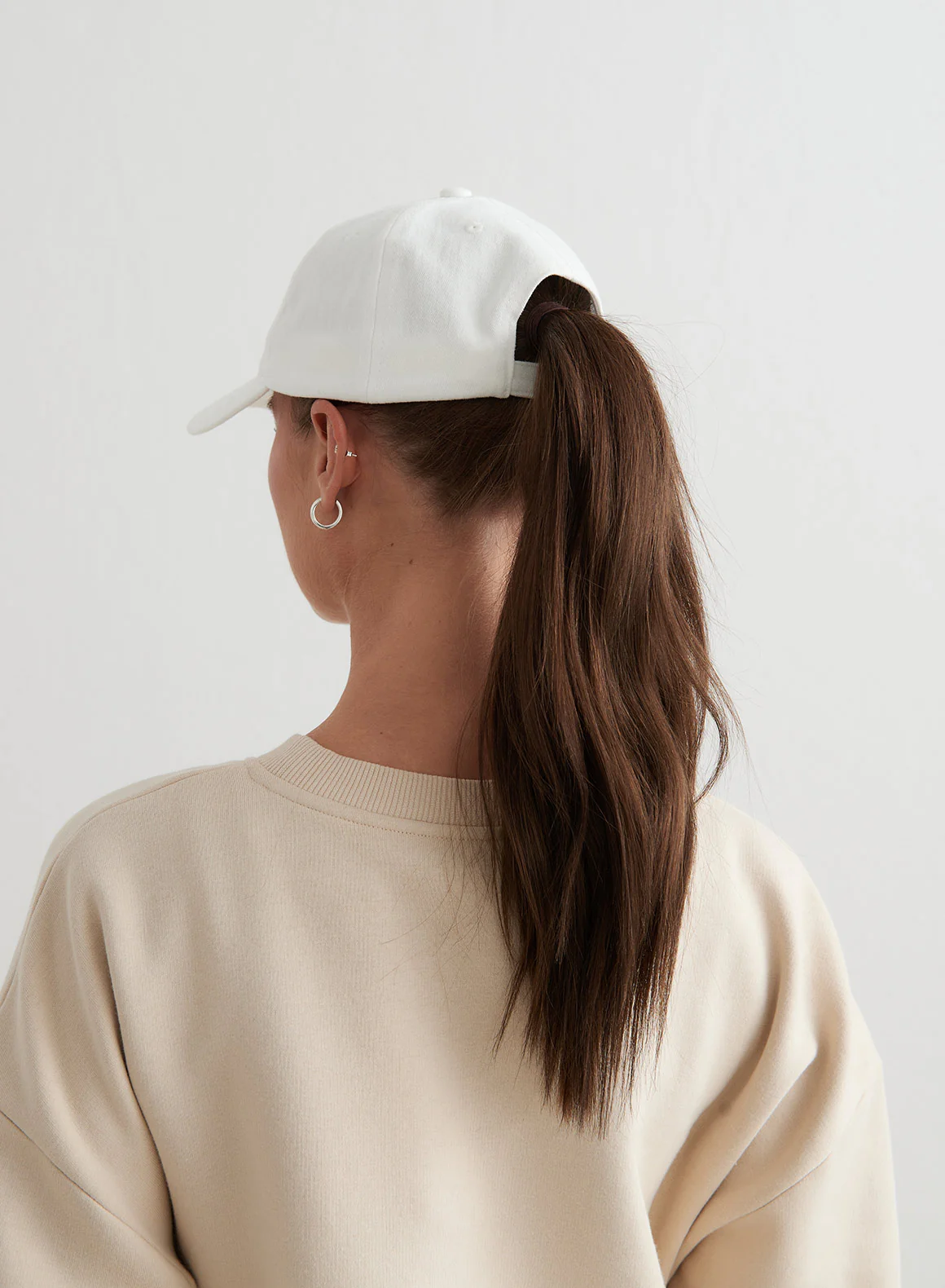 White Small Logo Cap - Image 4