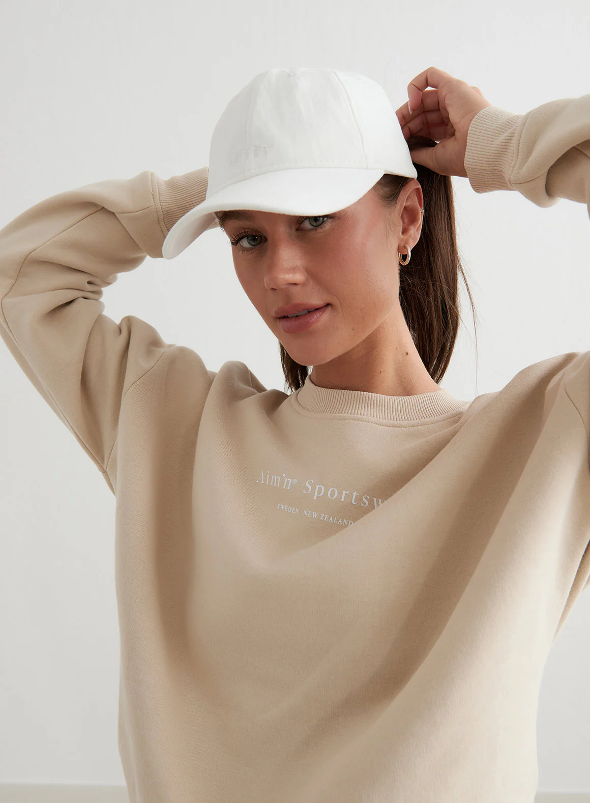 White Small Logo Cap - Image 5