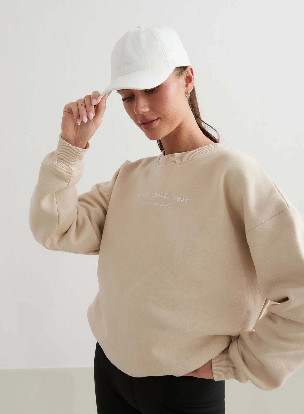 White Small Logo Cap - Image 6