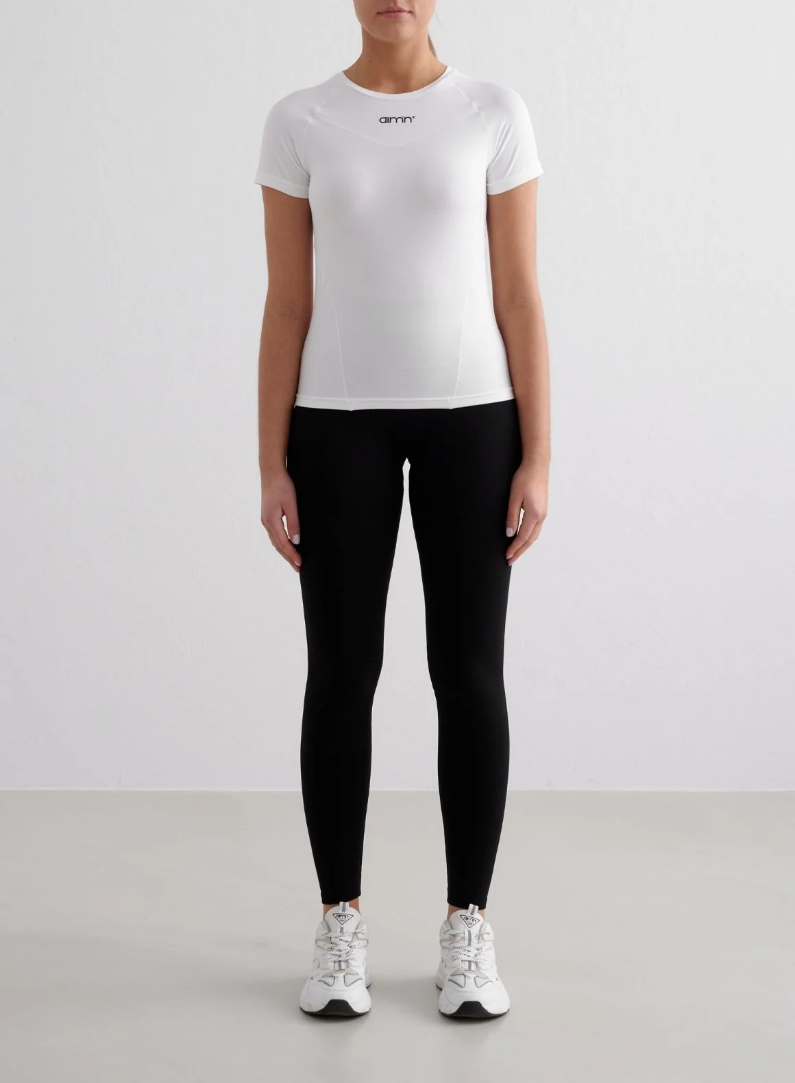 White Soft Basic Short Sleeve - Image 3