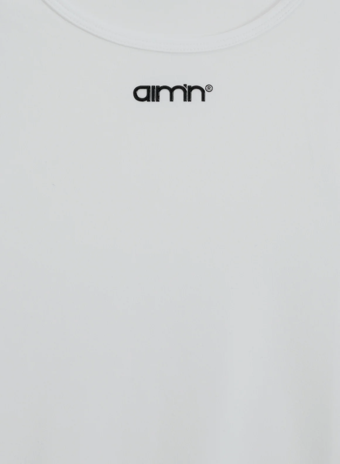 White Soft Basic Singlet - Image 8