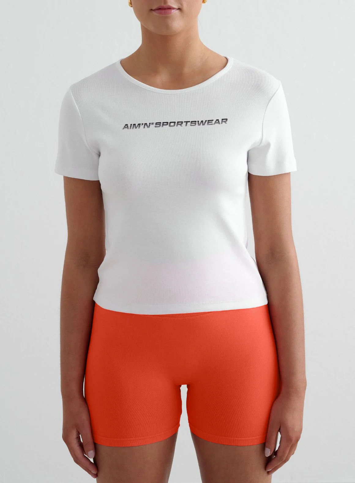 White Stretch T-shirt